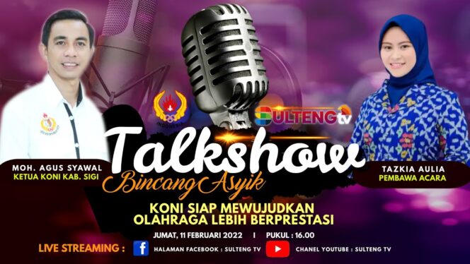 
					KETUA KONIKABUPATEN SIGI”KONI SIAP MEWUJUDKAN OLAHRAGA LEBIH BERPRESTASI”