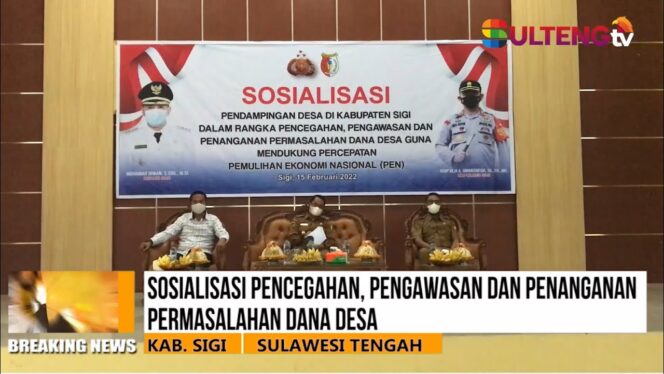 
					SOSIALISASI PENCEGAHAN PENGAWASAN DAN PENANGANAN PERMASALAHAN DANA DESA