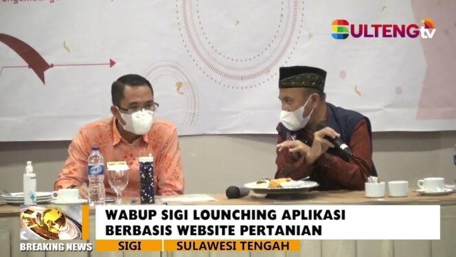 
					WABUP SIGI LOUNCHING APLIKASI BERBASIS WEBSITE PERTANIAN